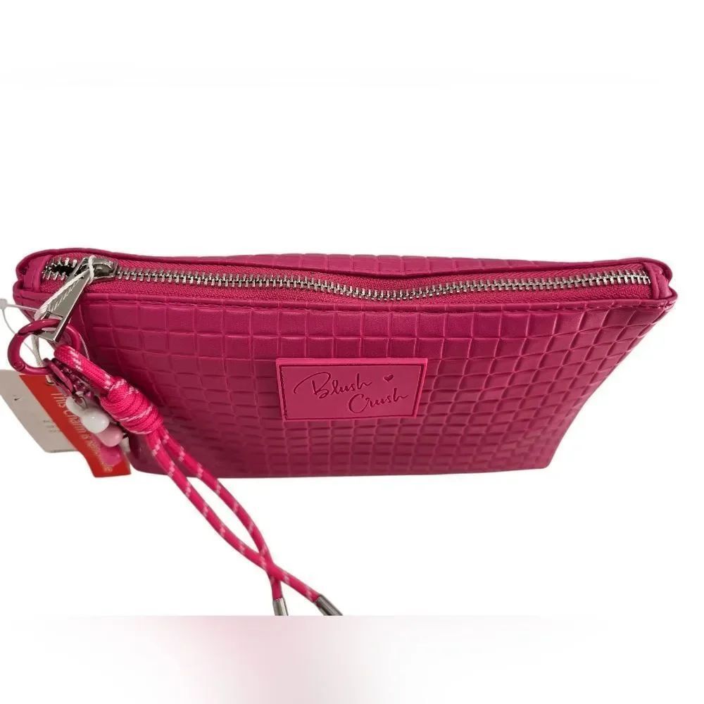 Pink Textured Women's Bag - Picture 4 of 11